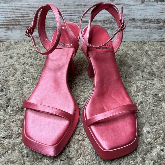 Jeffrey Campbell America Heels Rose Pink Sz 6 - Picture 12 of 13